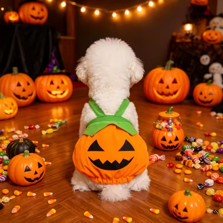 Pumpkin Pup Costume